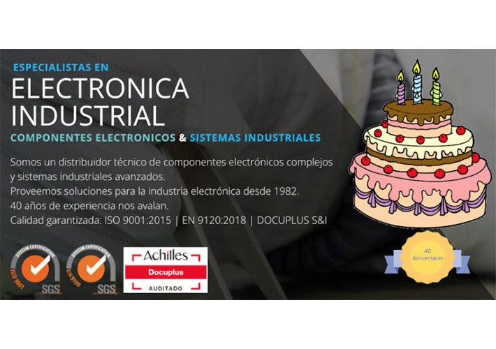 foto Anatronic celebra su 40 aniversario y se certifica EN 9120 2018 ISO 9001 2015 & EN 9120 2018.